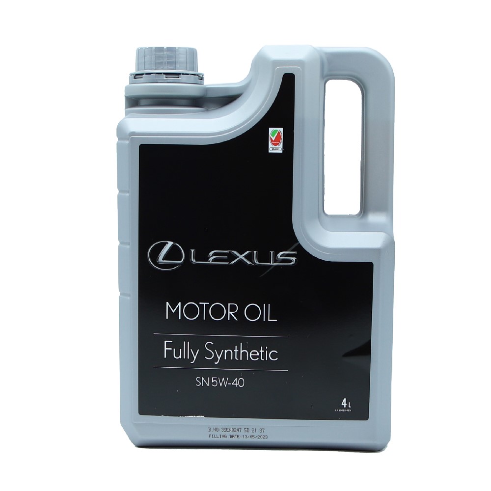 ENGINE OIL 5W-40-4L (SN)FULLY SYNTHETIC-GENUINE-LEXUS